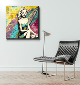 Surfing 1 19 Wrapped Canvas - Beyond T-shirts